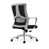 Кресло SitUp CUBE White chrome (сетка Black/Black)*